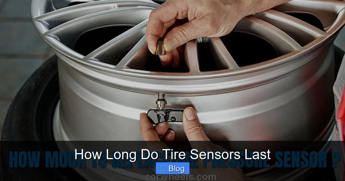 How Long Do Tire Sensors Last