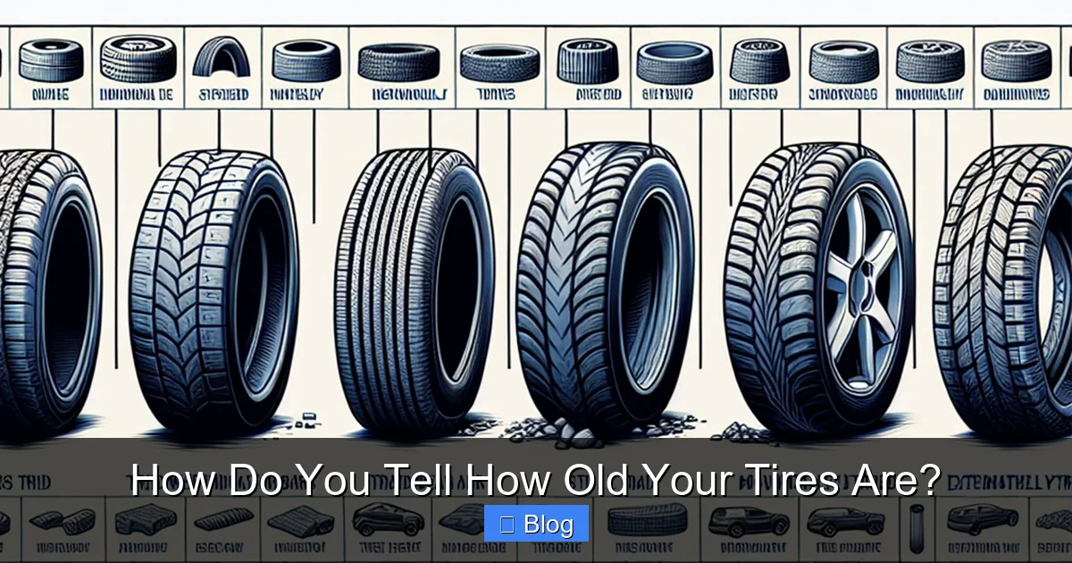 How Do You Tell How Old Your Tires Are?