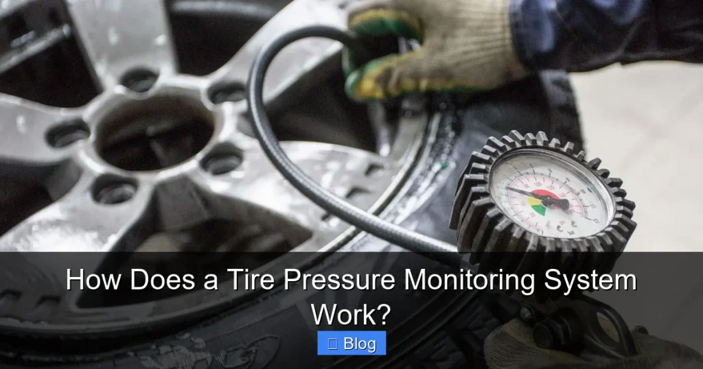 How Does a Tire Pressure Monitoring System Work?