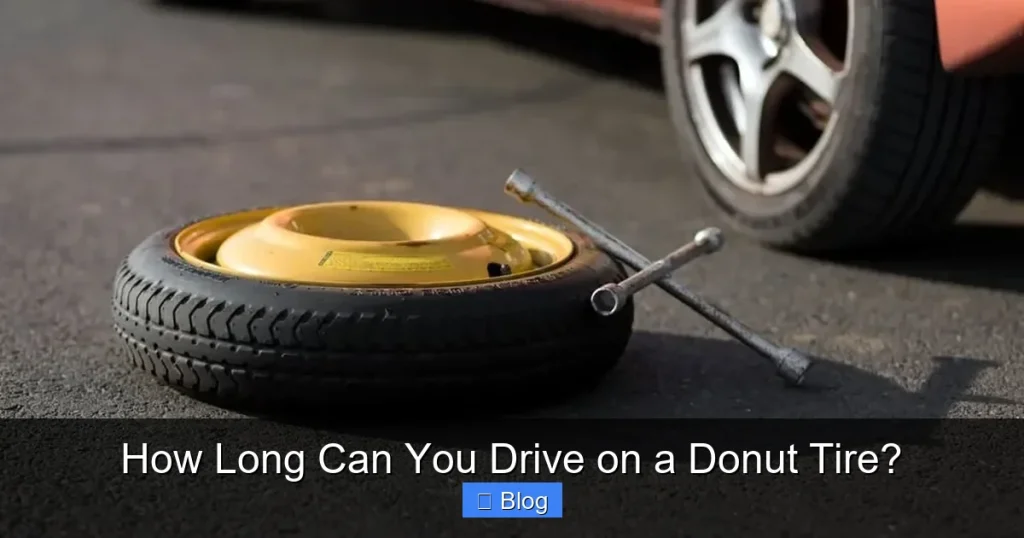 How Long Can You Drive on a Donut Tire?