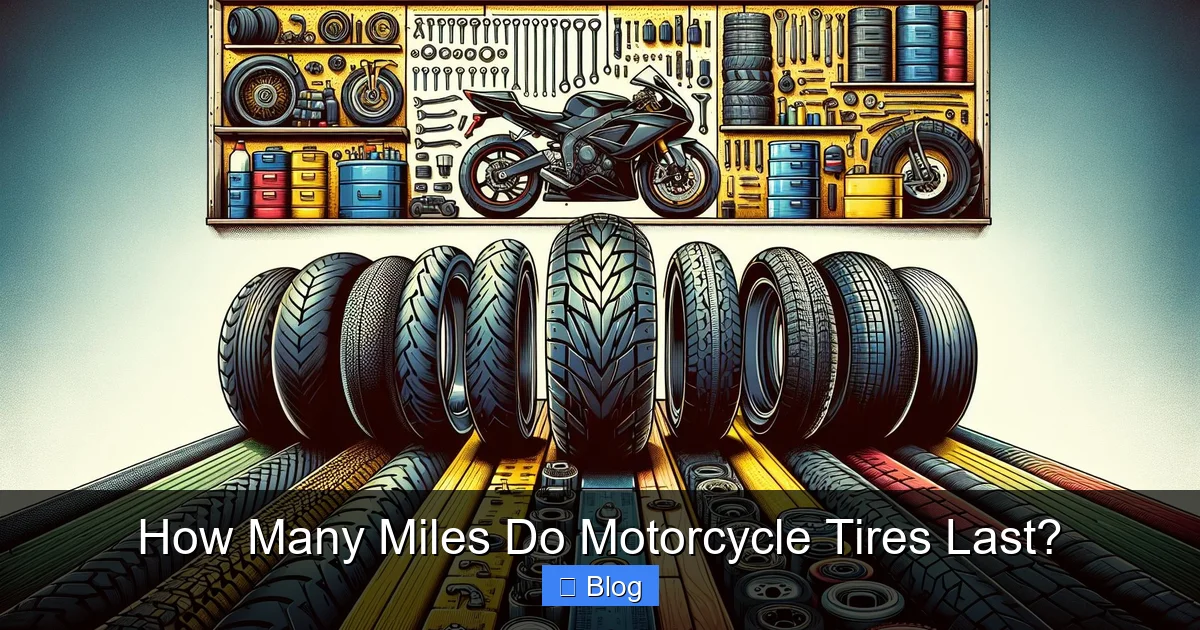 How Many Miles Do Motorcycle Tires Last?