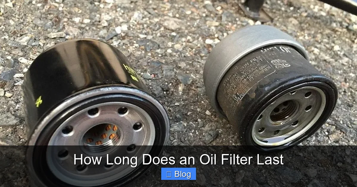 How Long Does an Oil Filter Last
