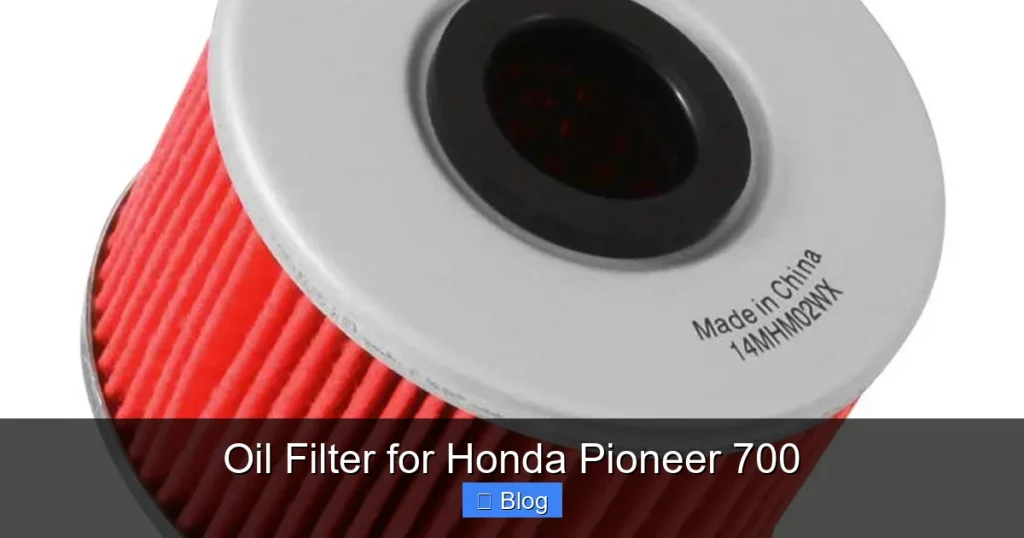 Oil Filter for Honda Pioneer 700