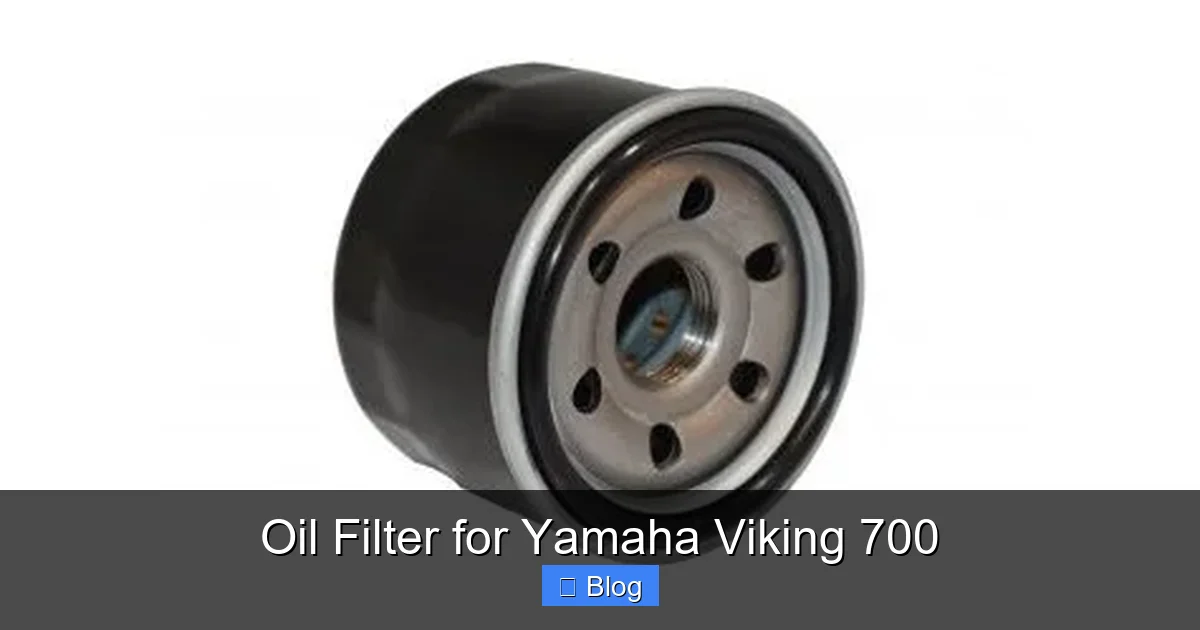 Oil Filter for Yamaha Viking 700