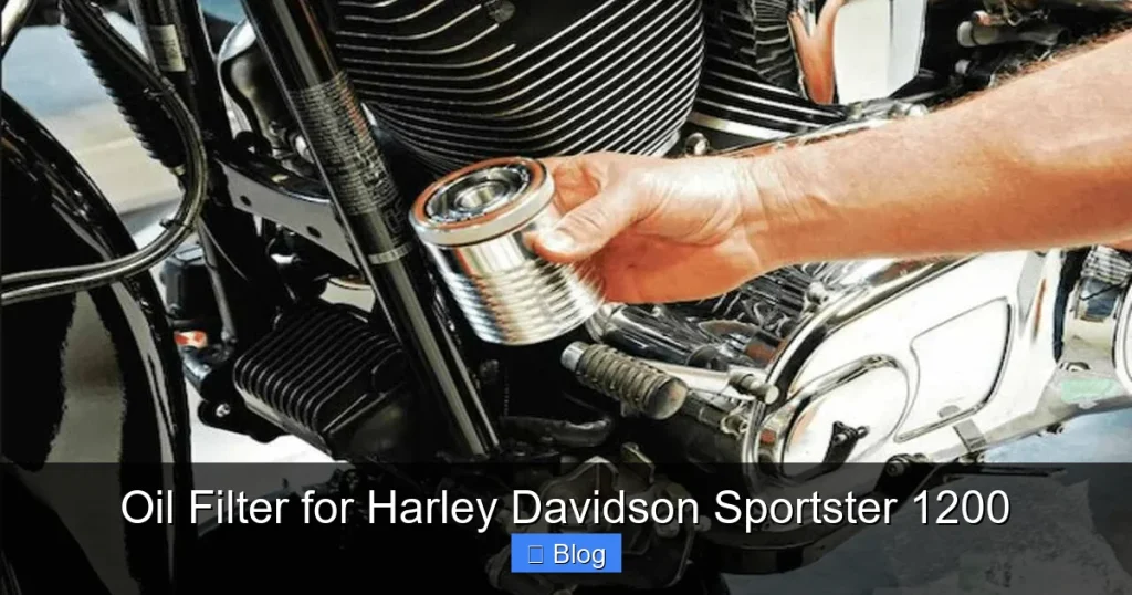Oil Filter for Harley Davidson Sportster 1200
