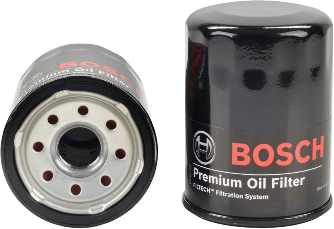 BOSCH 3323 Premium Oil Filter with FILTECH Technology, Compatible with