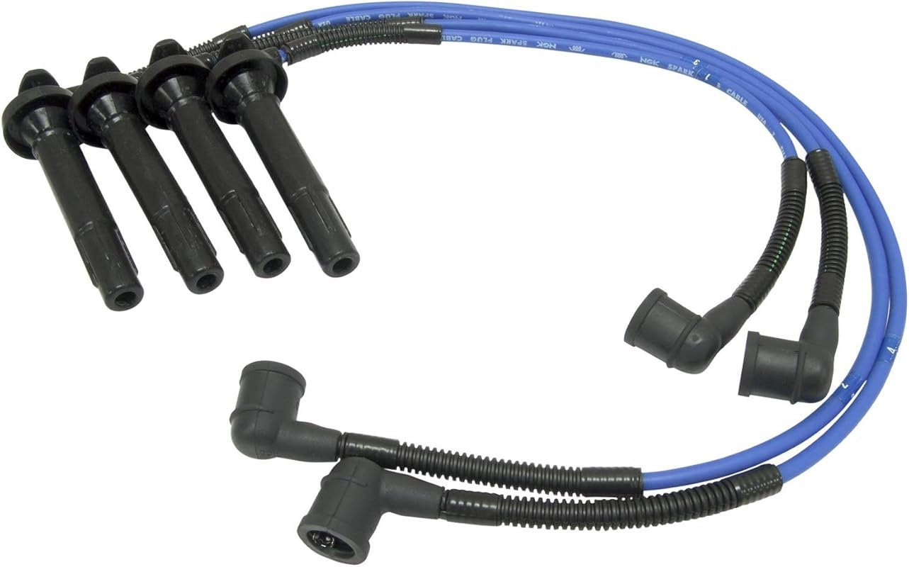 NGK (55004) RC-FX101 Spark Plug Wire Set for Reliable Engine Ignition 