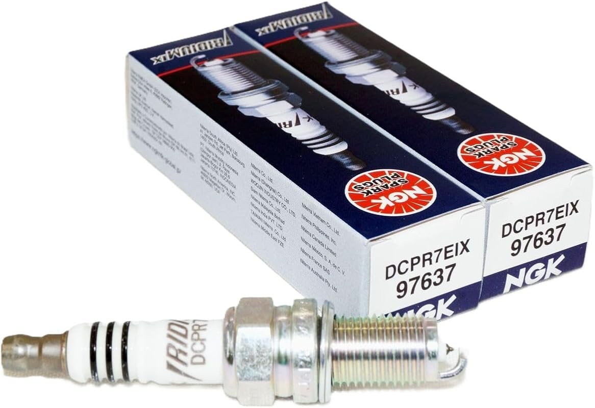 NGK Iridium IX DCPR7EIX Spark Plugs for 1999-2016 Harley Davidson Twin