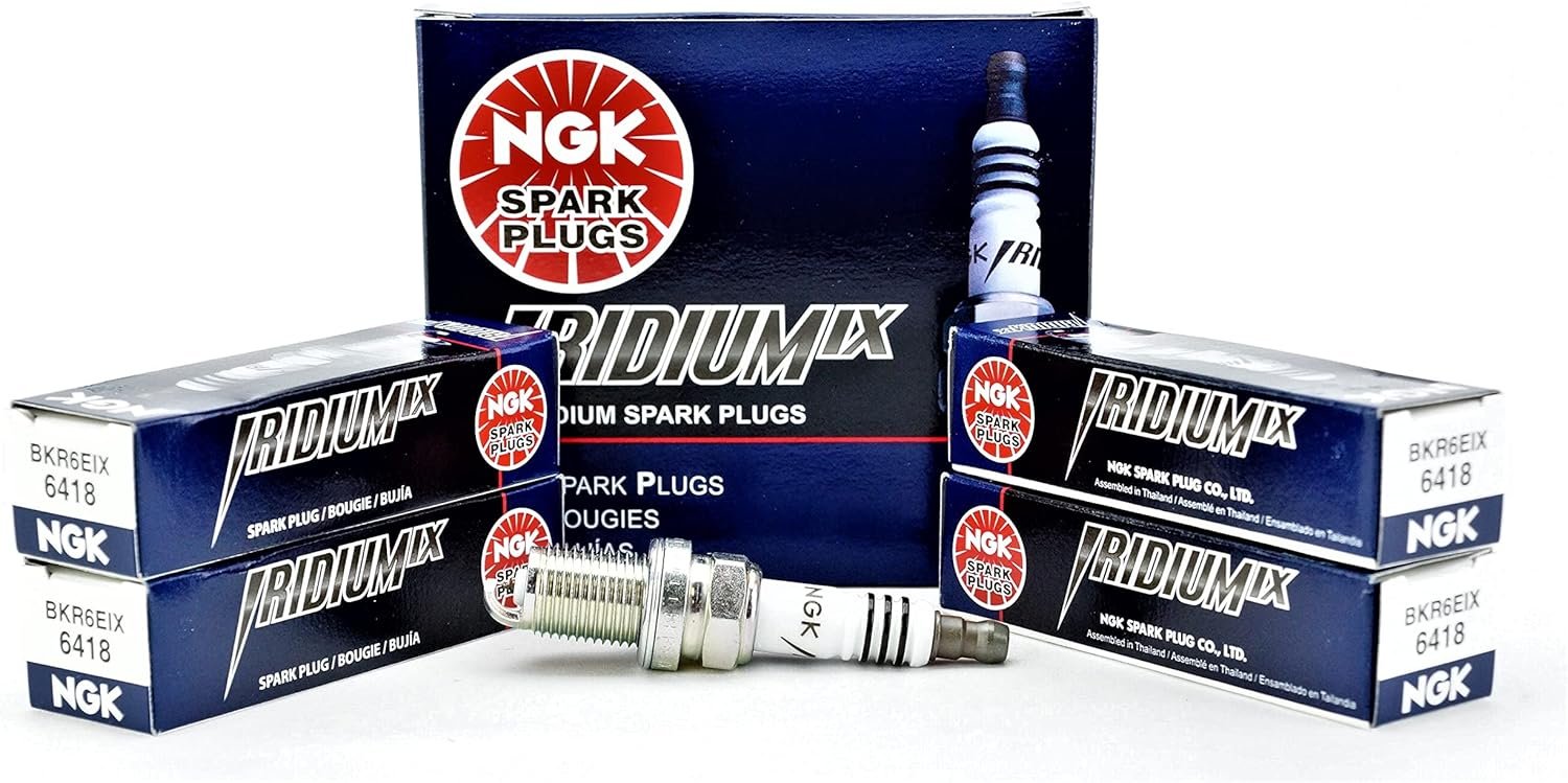 NGK 6418 BKR6EIX Iridium Spark Plugs – High-Performance, Enhanced Engi