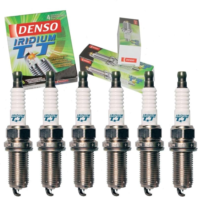 DENSO Iridium TT Spark Plugs (6-Piece Set) for Toyota Tacoma 4.0L V6 (