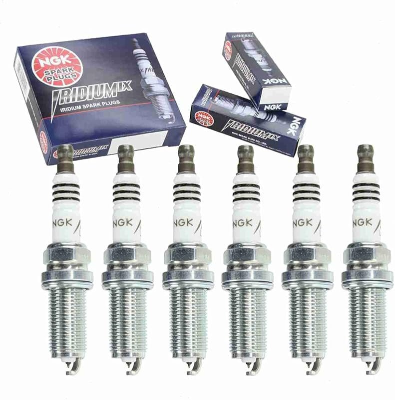 NGK 6-Piece Iridium IX Spark Plugs for Nissan 350Z 3.5L V6 (2003-2006)
