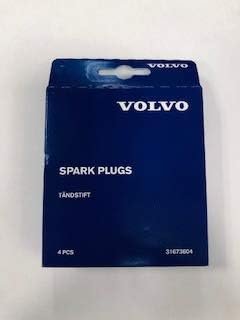 Genuine Volvo OEM Spark Plug Kit 31673604-0 for Enhanced Engine Perfor