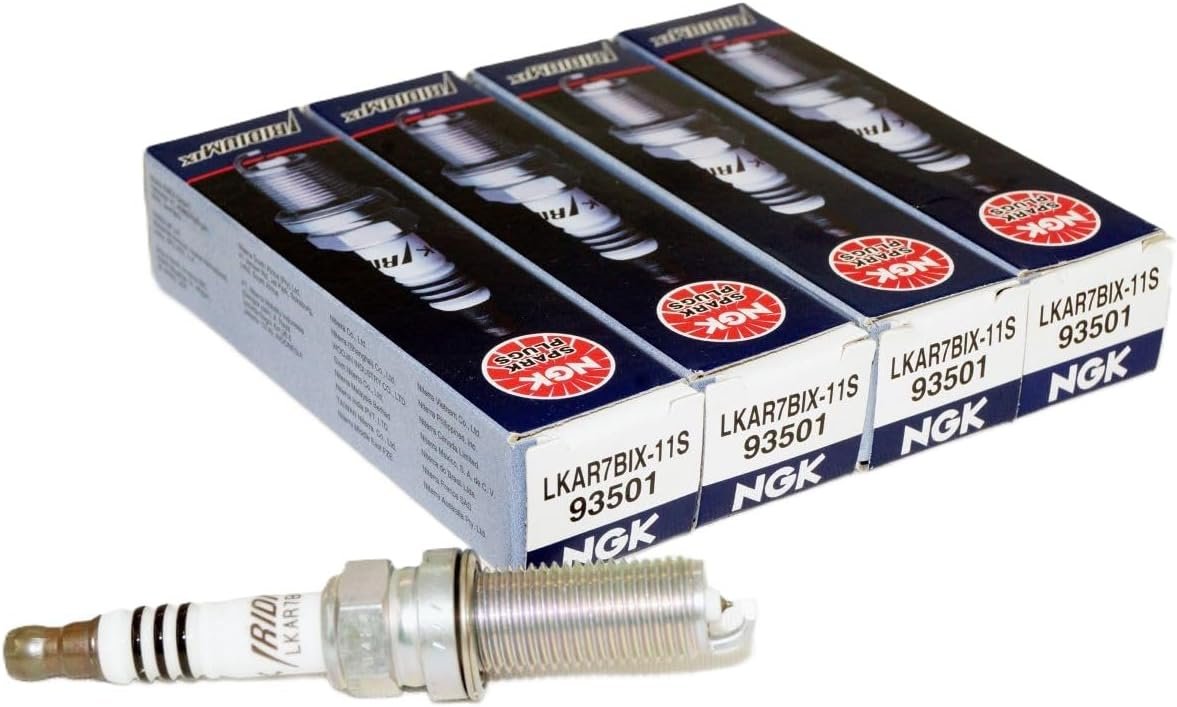 NGK LKAR7BIX-11S Iridium IX Spark Plugs (4-Pack)