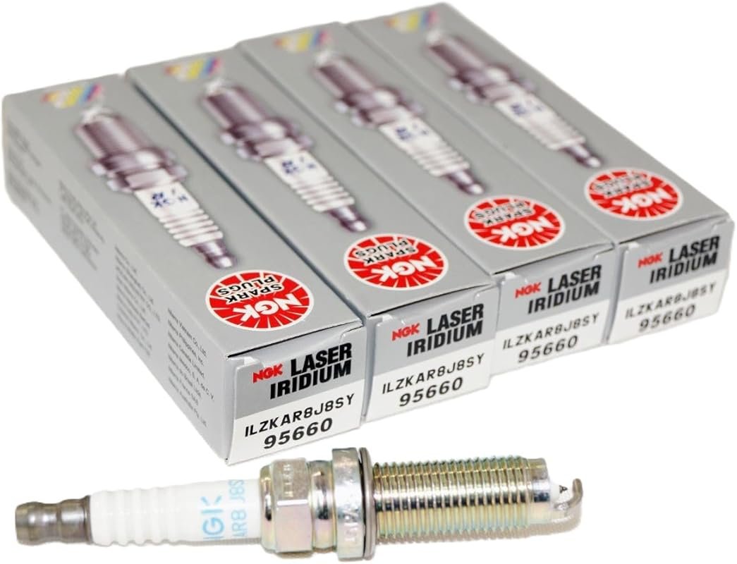 NGK ILZKAR8J8SY Laser Iridium Spark Plugs (95660) - High Performance 4