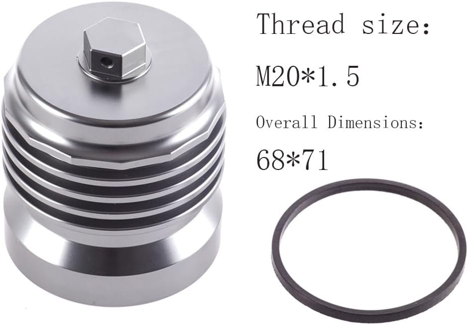 Motorcycle Racing Stainless Steel Reusable Oil Filter with Replacement