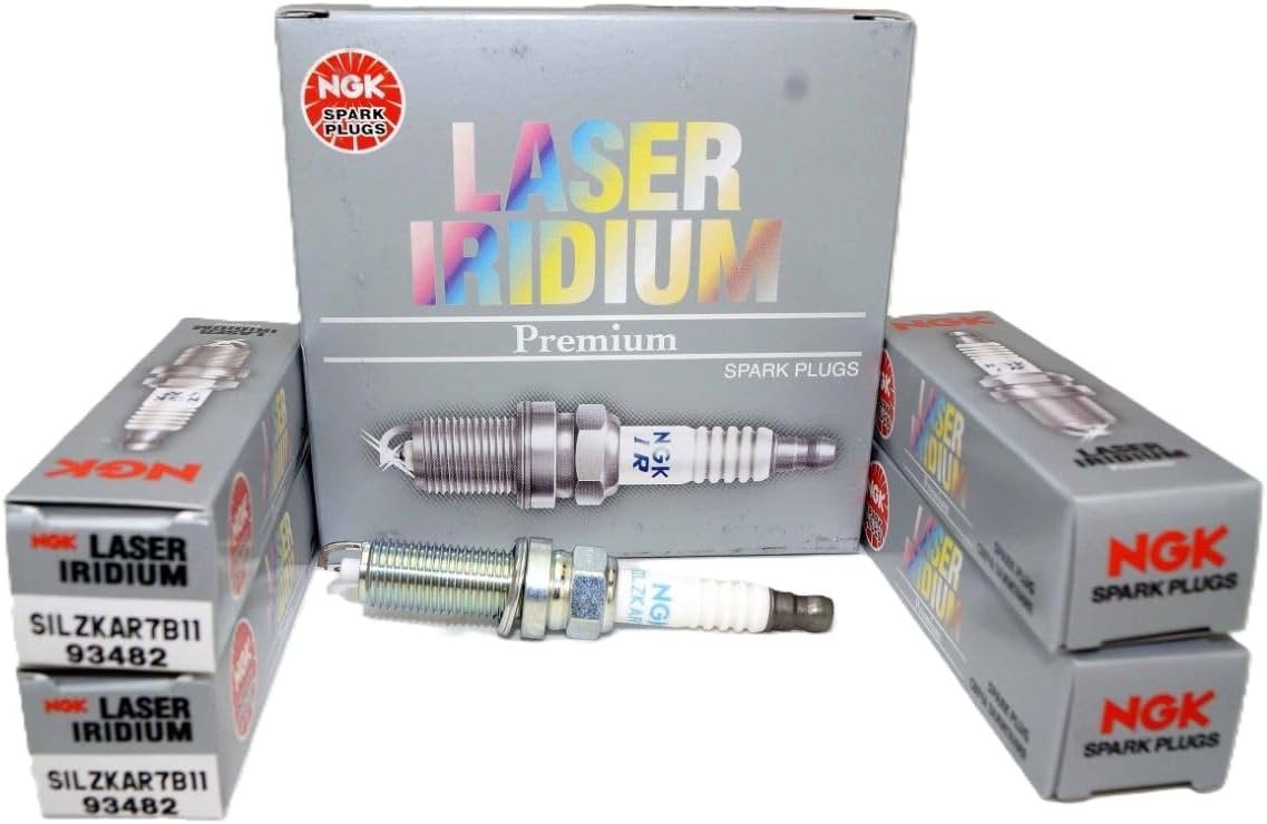 NGK Laser Iridium Spark Plugs SILZKAR7B11 (4-Pack) for Subaru Outback