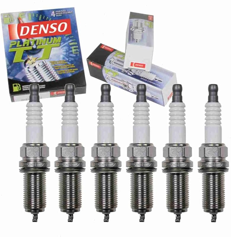 DENSO Platinum TT Spark Plugs (6-Pack) for Toyota FJ Cruiser 4.0L V6 (