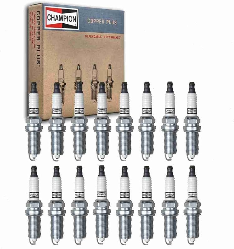 Champion Copper Plus Spark Plugs 16-Pack for Ram 1500 5.7L HEMI V8 Tru