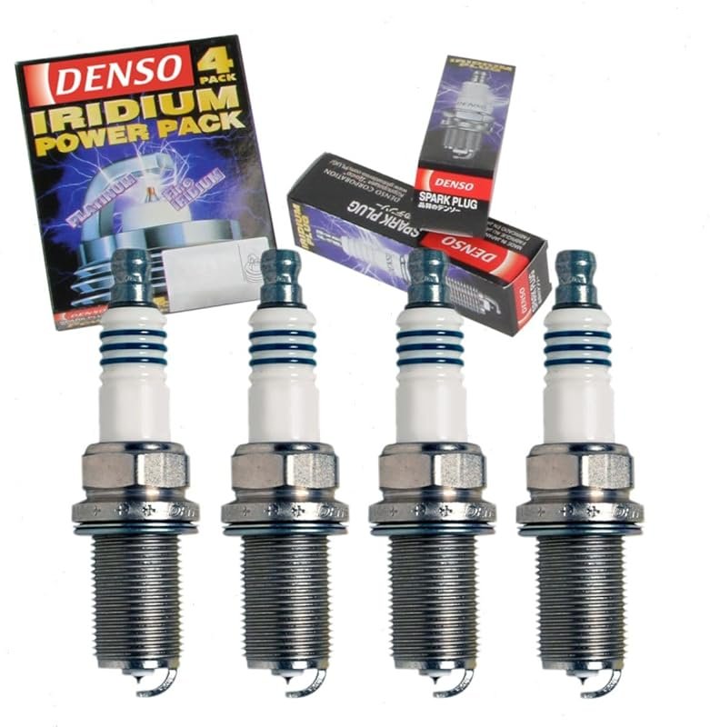 DENSO Iridium Power 4-Piece Spark Plug Set for Toyota Tacoma 2.7L L4 (