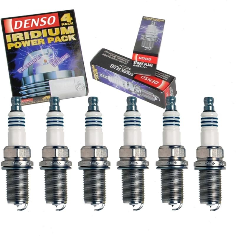 DENSO Iridium Power Spark Plugs (6-Pack) for Toyota Highlander 3.5L V6