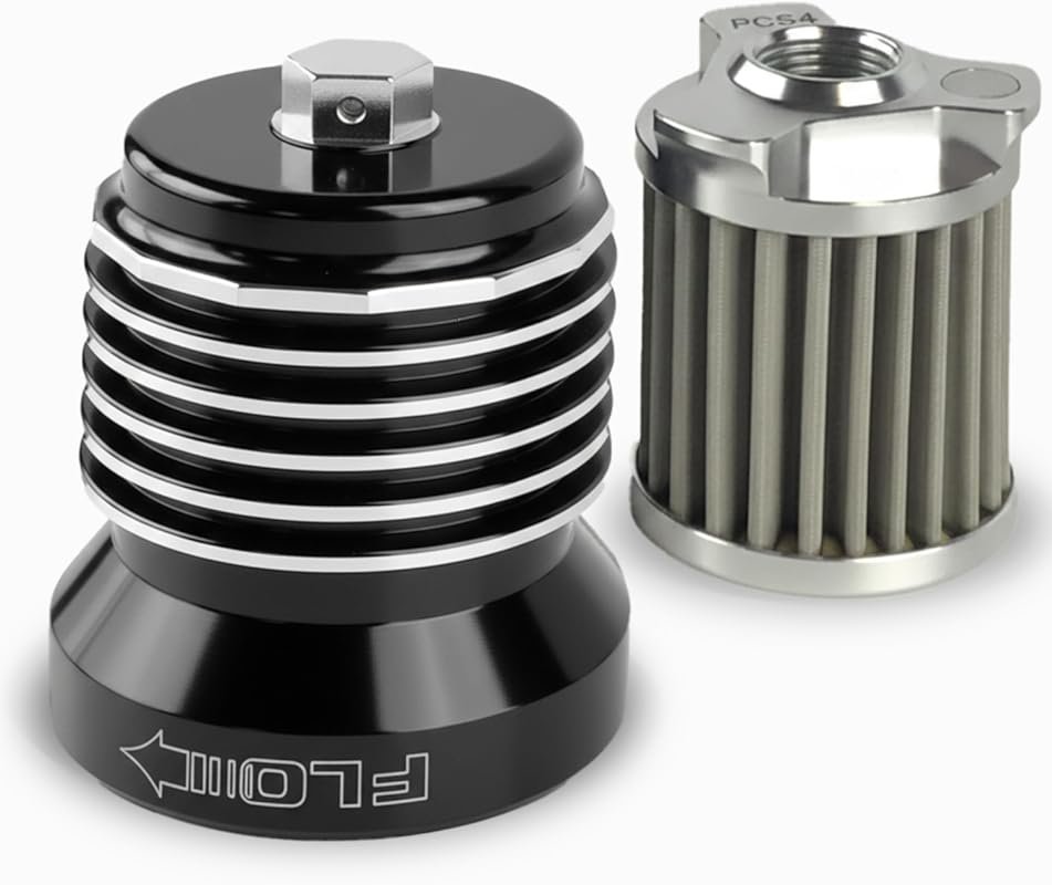 PC Racing FLO Reusable Spin-On Oil Filter PCS4BC