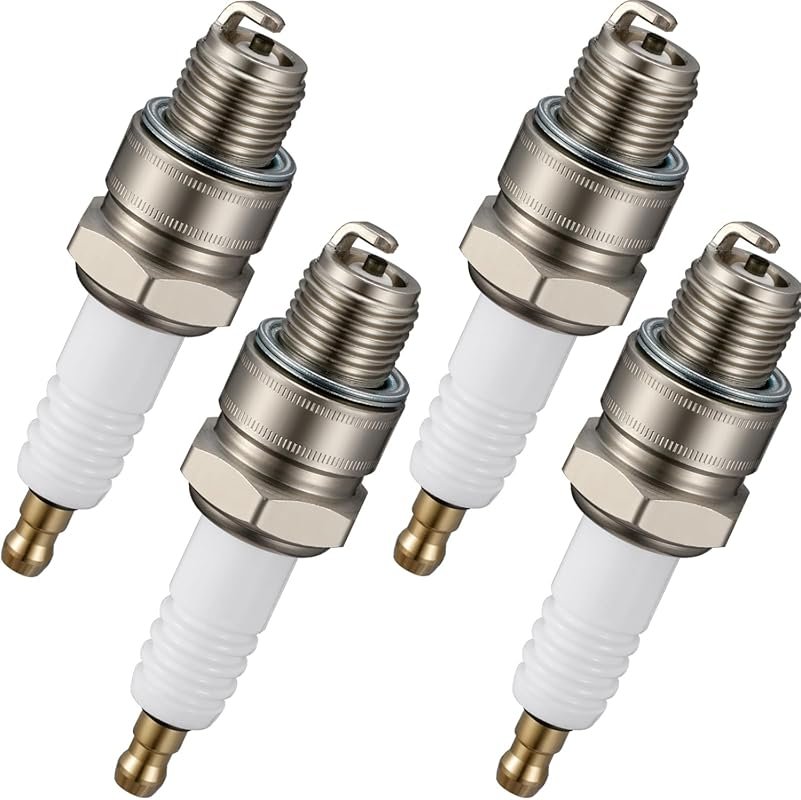 BDFHYK 1134 Iridium Spark Plugs, Set of 4, Compatible with Yamaha, Toh