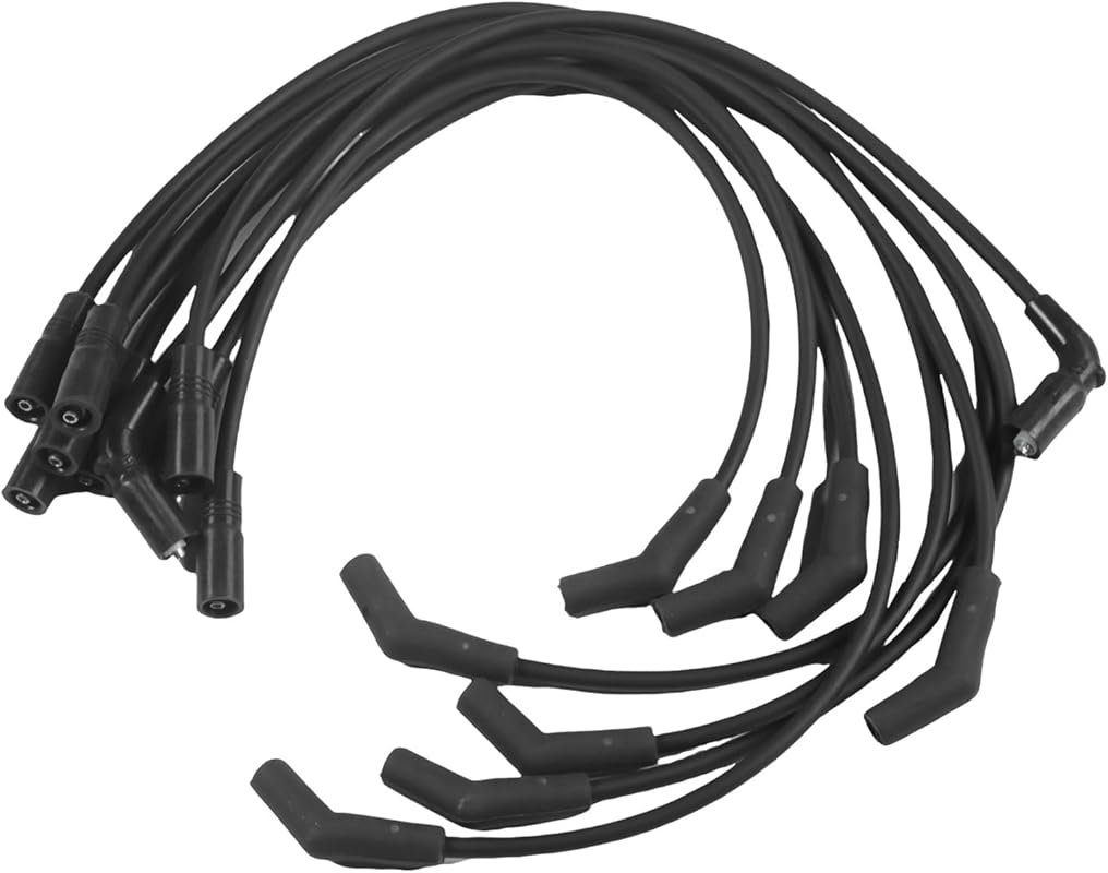 9Pcs Ignition Spark Plug Wire Set for Volvo Penta V8 5.0L 5.7L GXI GI 