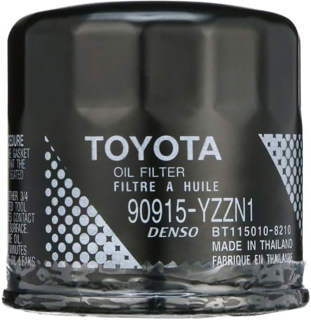 Toyota Genuine 90915-YZZN1 OEM Oil Filter for Toyota and Lexus Vehicle