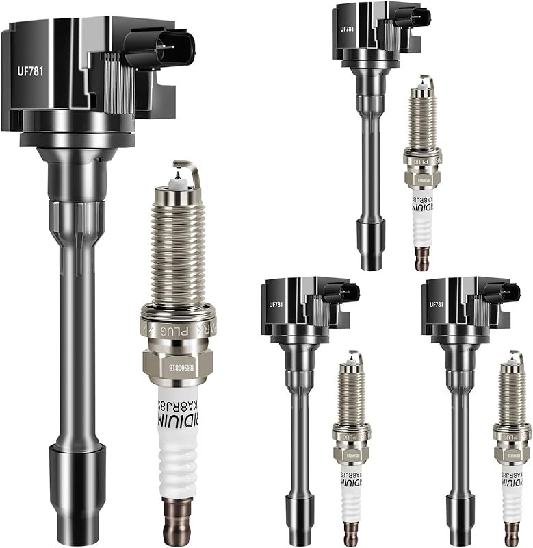 UF781 Coil Packs & Spark Plugs for Honda Civic Si Accord CR-V 1.5L 1.5