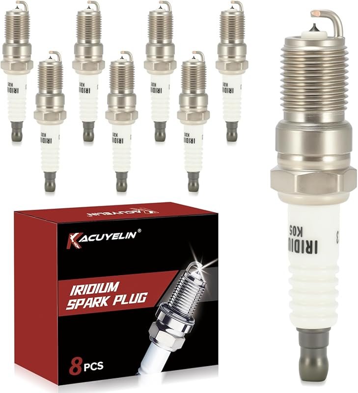 Iridium Spark Plugs 8-Pack TR55IX 7164 for Ford F150, Expedition V8 4.