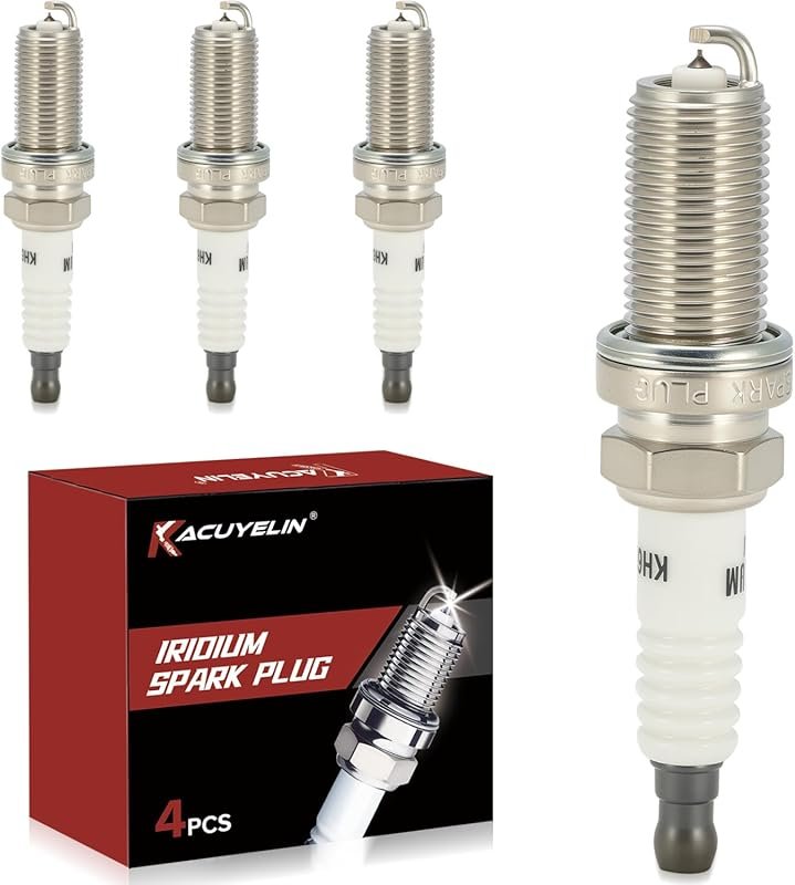 NGK Iridium Spark Plugs LFR5AIX-11 (4-Piece) for Toyota/Nissan 2.5L L4