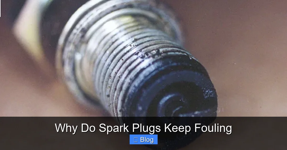 Why Do Spark Plugs Keep Fouling