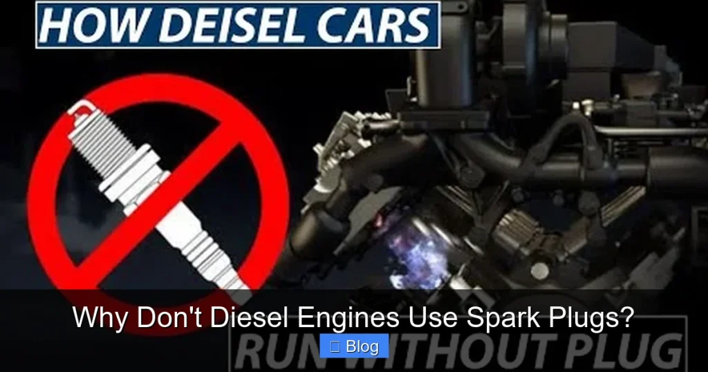 Why Don't Diesel Engines Use Spark Plugs?