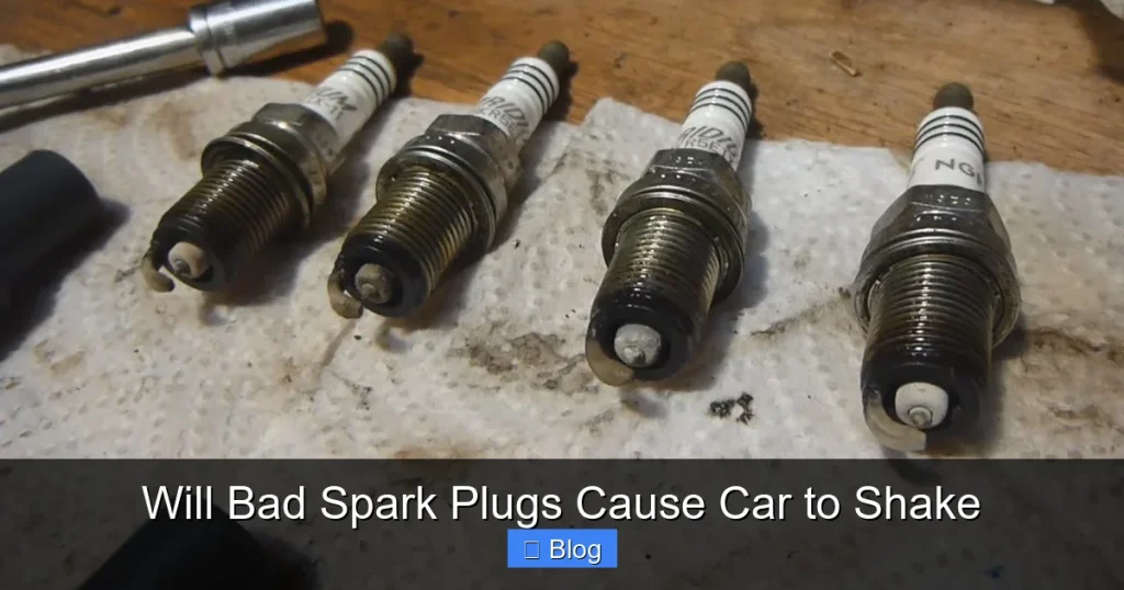 Will Bad Spark Plugs Cause Car to Shake