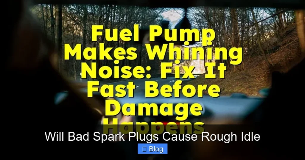 Will Bad Spark Plugs Cause Rough Idle