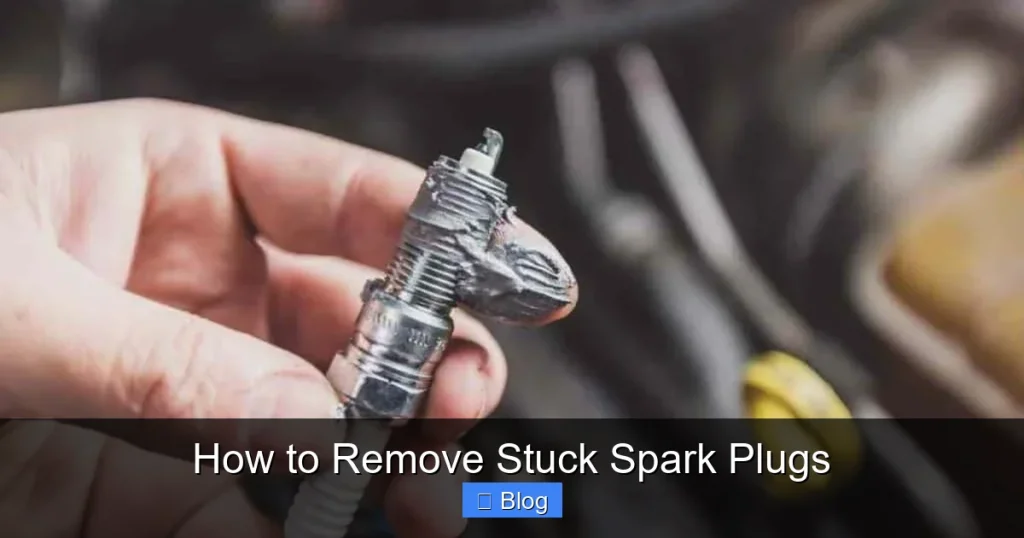 How to Remove Stuck Spark Plugs