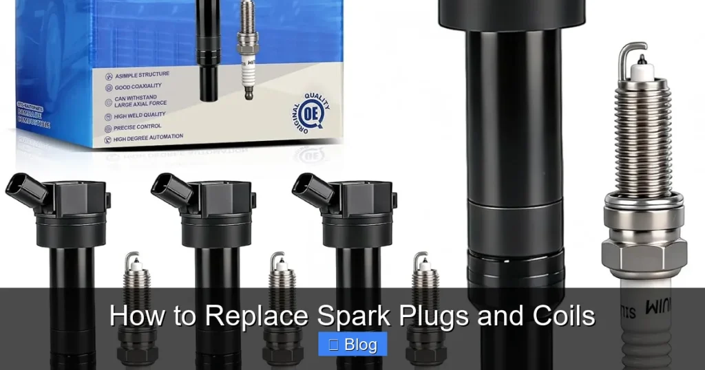 How to Replace Spark Plugs and Coils