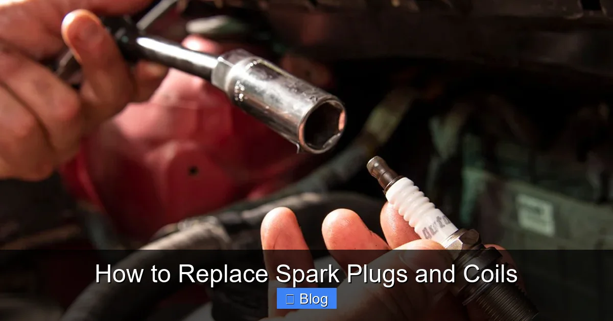 How to Replace Spark Plugs and Coils