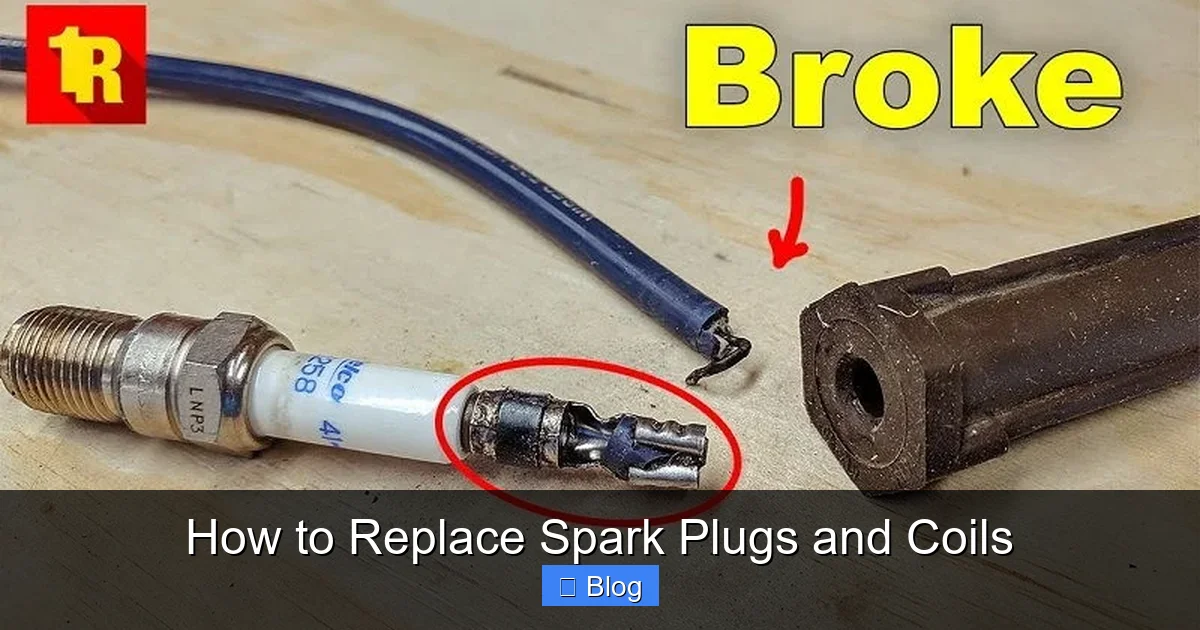 How to Replace Spark Plugs and Coils