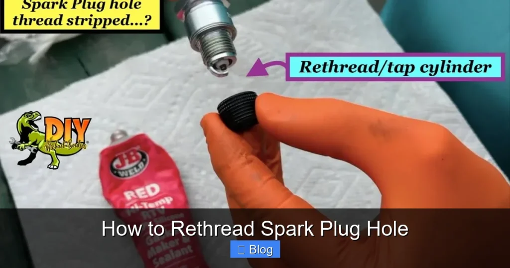 How to Rethread Spark Plug Hole