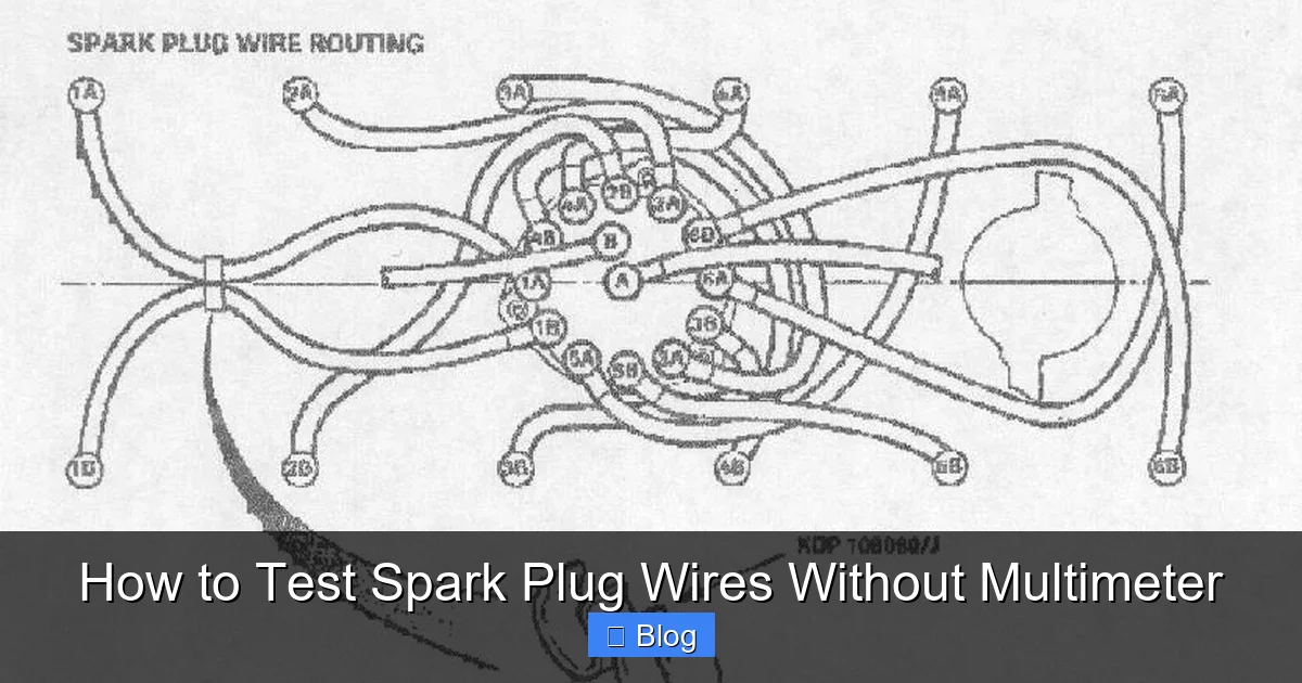 How to Test Spark Plug Wires Without Multimeter