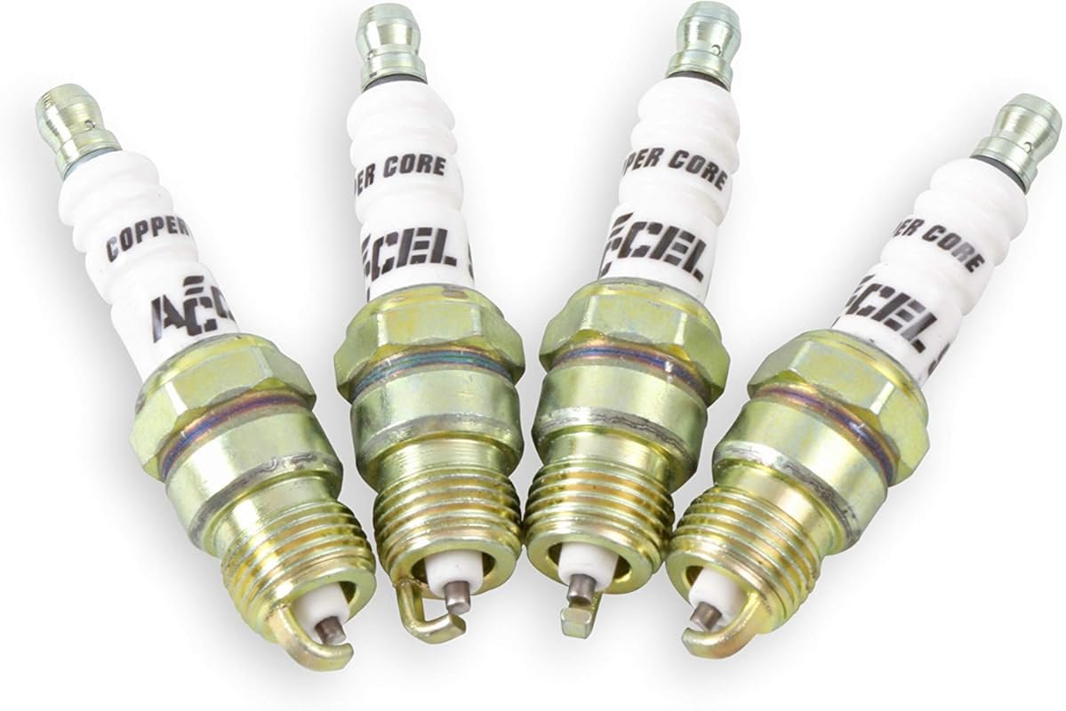 ACCEL 8199 HP Copper Shorty Spark Plug for Enhanced Performance and Ea