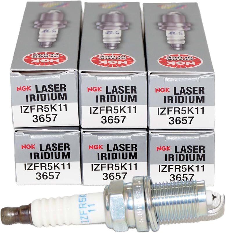 NGK Laser Iridium IZFR5K11 6-Pack Spark Plugs for Honda Odyssey Pilot 