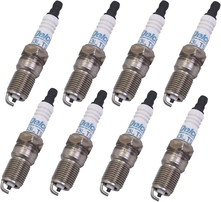 AC Delco 862029 MR43LTS OEM Spark Plugs 8-Pack Compatible with Mercury