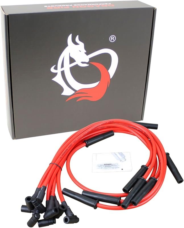 Dragon Fire PWJ122 Race Series High Performance Spark Plug Wire Set Bu