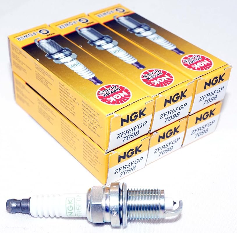 NGK G-Power Platinum Alloy Spark Plugs ZFR5FGP (7098) for Enhanced Dur