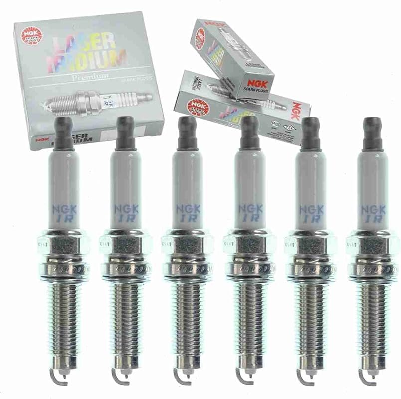 Premium NGK Laser Iridium Spark Plugs Set of 6 for 2011-2018 Porsche C