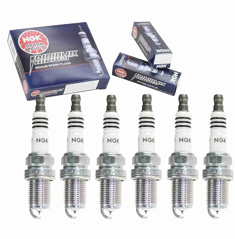 NGK Iridium IX Spark Plugs 6-Pack Compatible with 1994-2003 Lexus ES30
