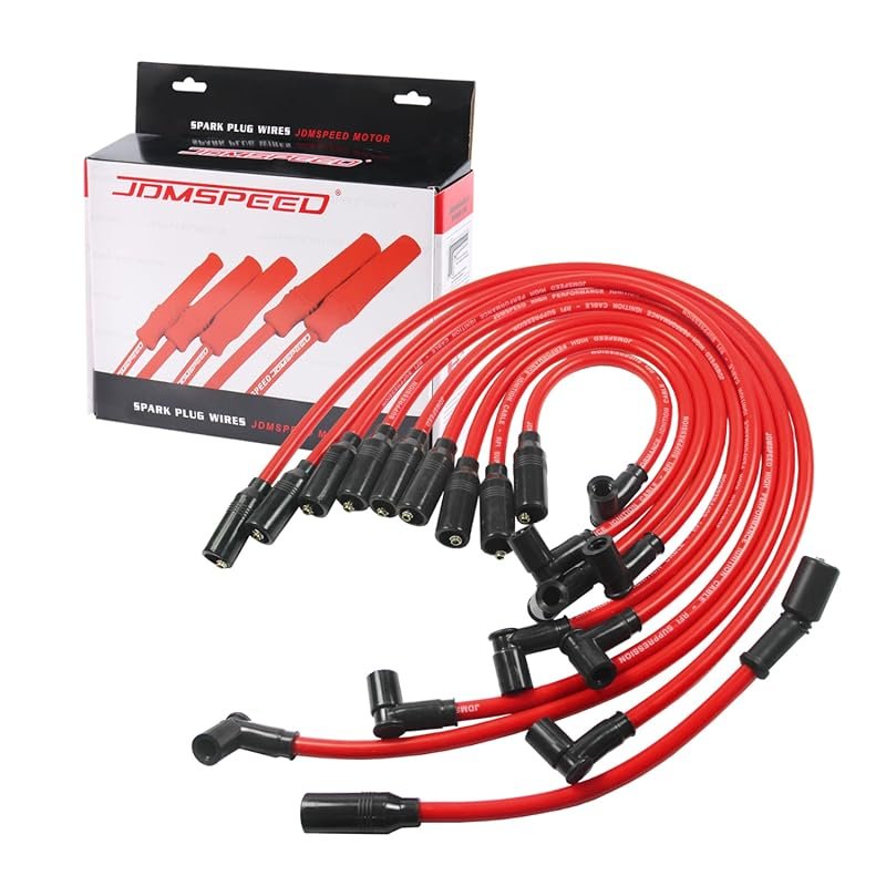 JDMSPEED 10.5mm Performance Spark Plug Wire Set for Chevy GM LT1 LT4 5