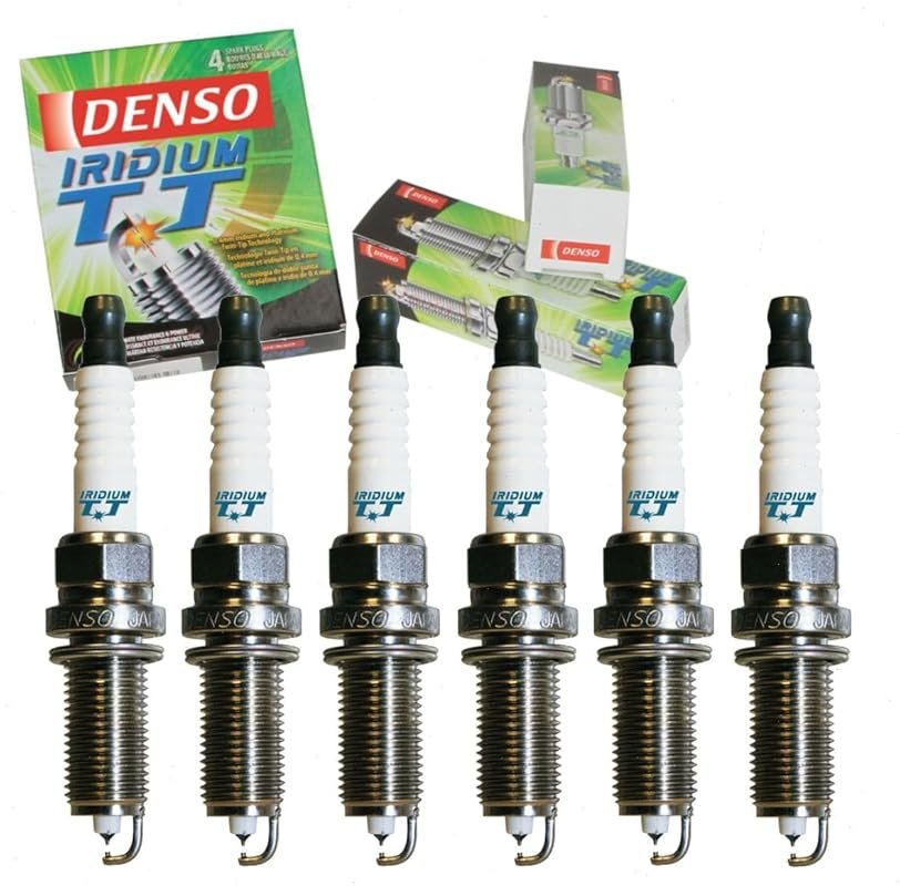 Denso Iridium TT Spark Plugs 6-Pack for Nissan Murano 3.5L V6 2009-201